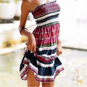 Moda International Multicolor Boho Dress